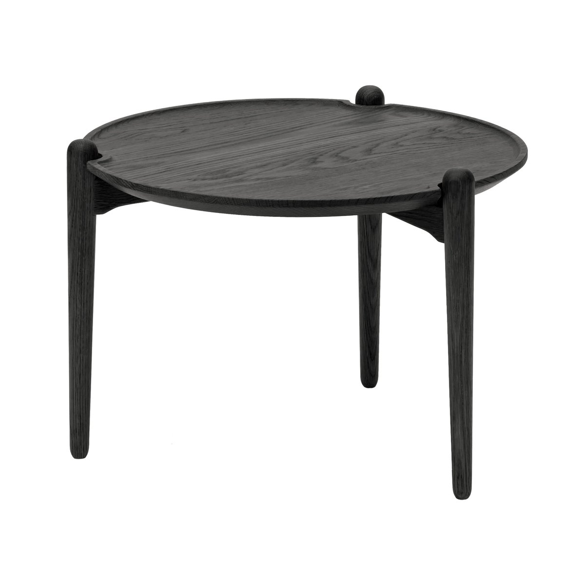 Design House Stockholm Aria coffee tablelow 37 cm Black oak