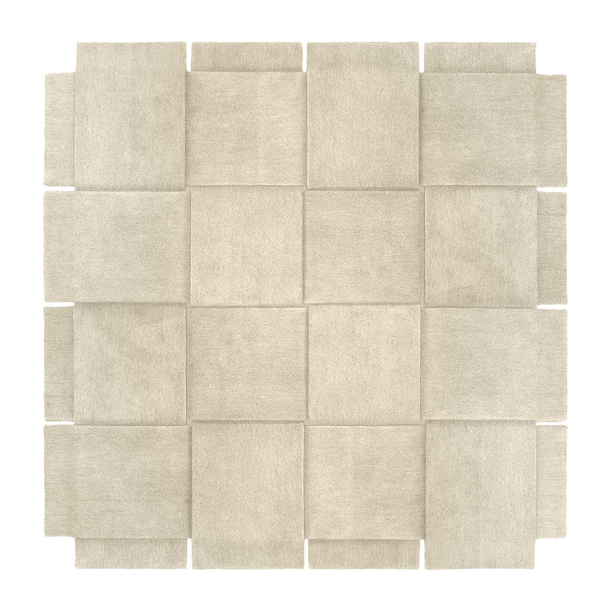 Design House Stockholm Basket Rug  Beige 245x245 cm