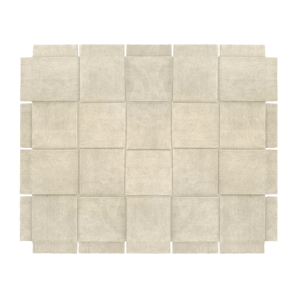 Design House Stockholm Basket Rug  Beige 245x300 cm