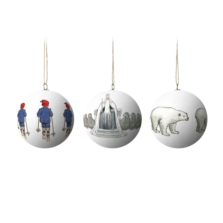 Elsa Beskow Christmas tree ornament 3-pack - King Winter - Design House Stockholm