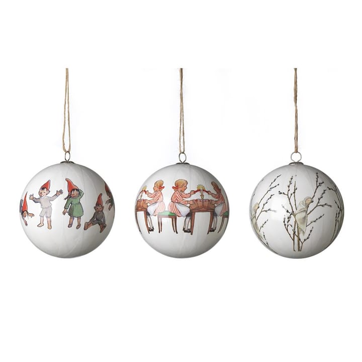 Elsa Beskow Christmas tree ornament 3-pack - Set No. 2 - Design House Stockholm