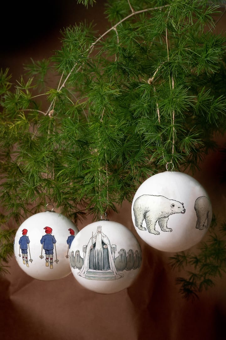 Elsa Beskow Christmas tree ornaments 3-pack - King Winter - Design House Stockholm