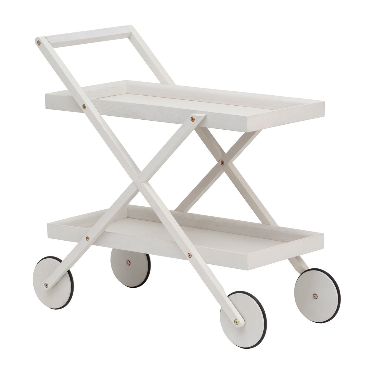 Design House Stockholm Exit serving trolley White