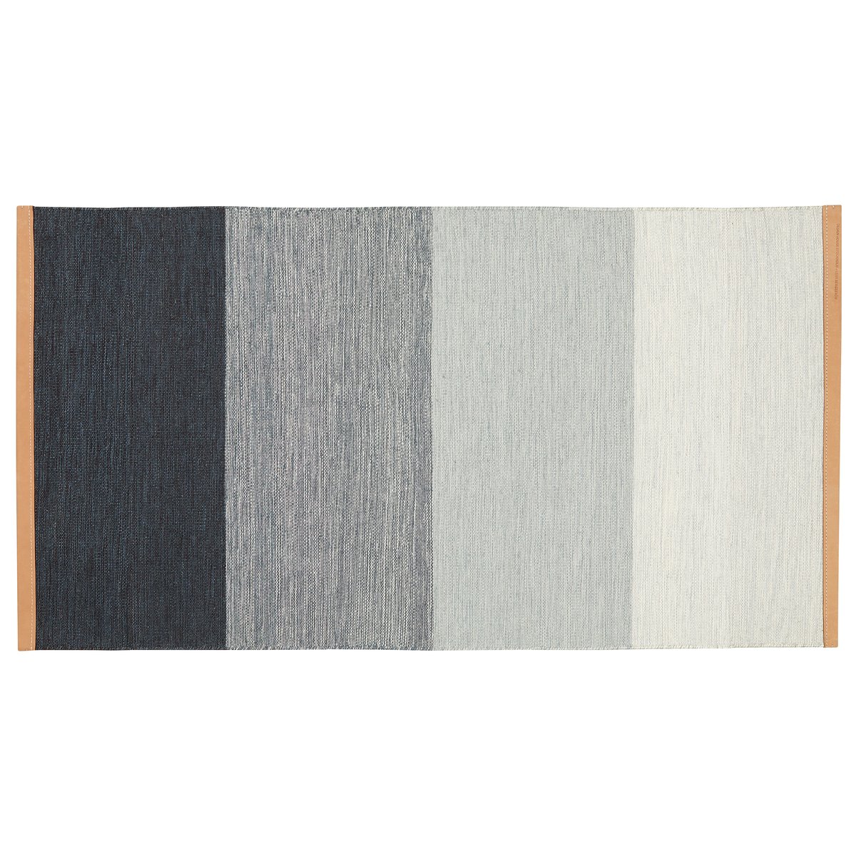 Design House Stockholm Fields rug 70x130 cm Blue-grey