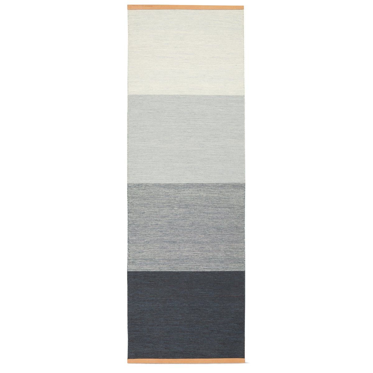 Design House Stockholm Fields rug 80x250 cm Blue-grey