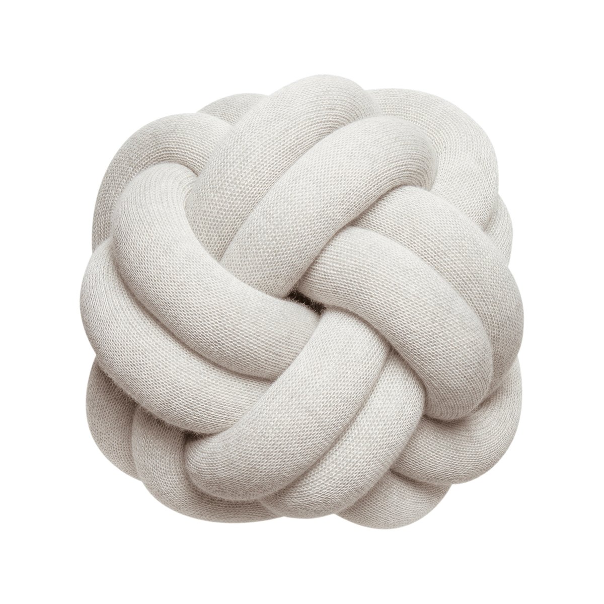 Design House Stockholm Knot cushion cream