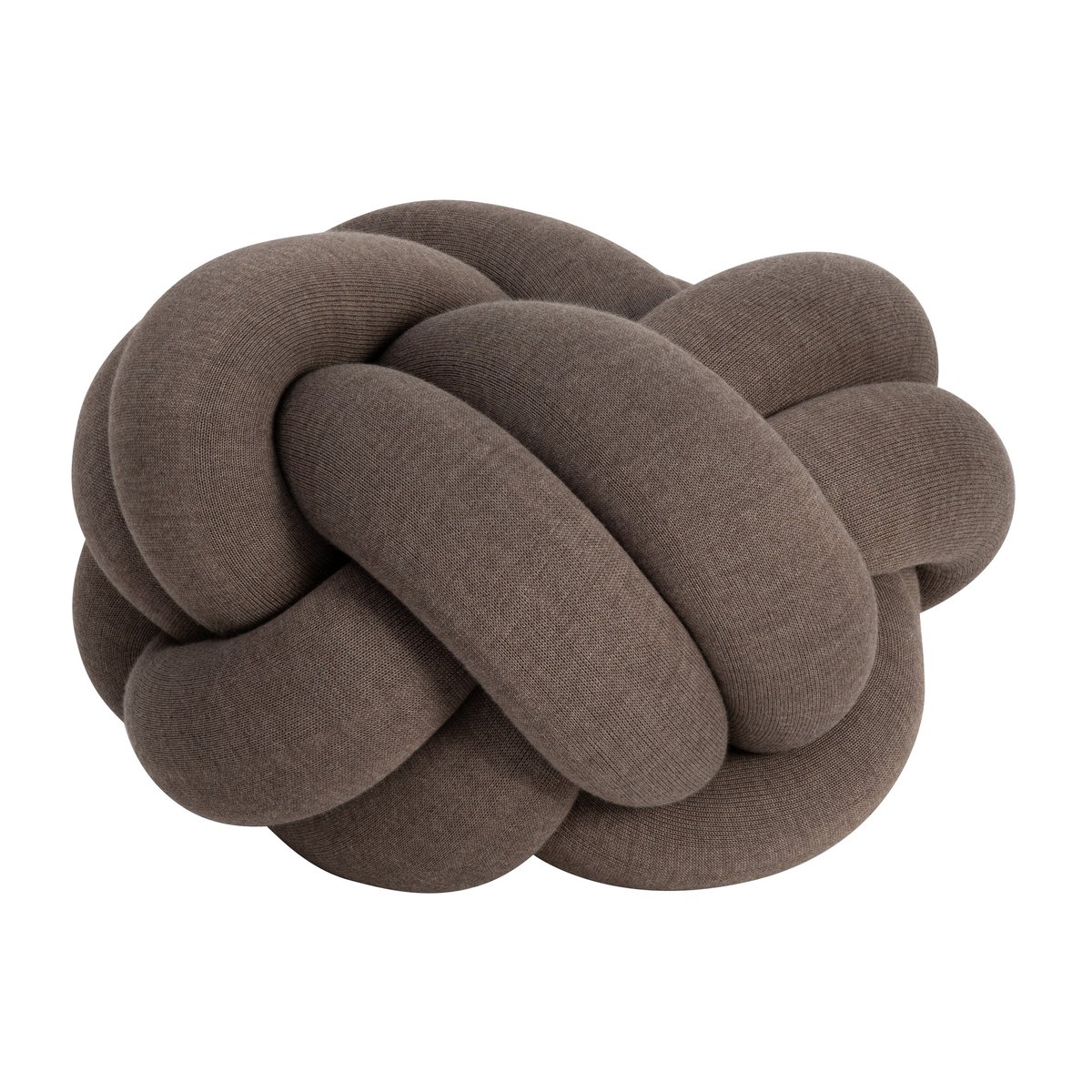 Design House Stockholm Knot cushion M Brown