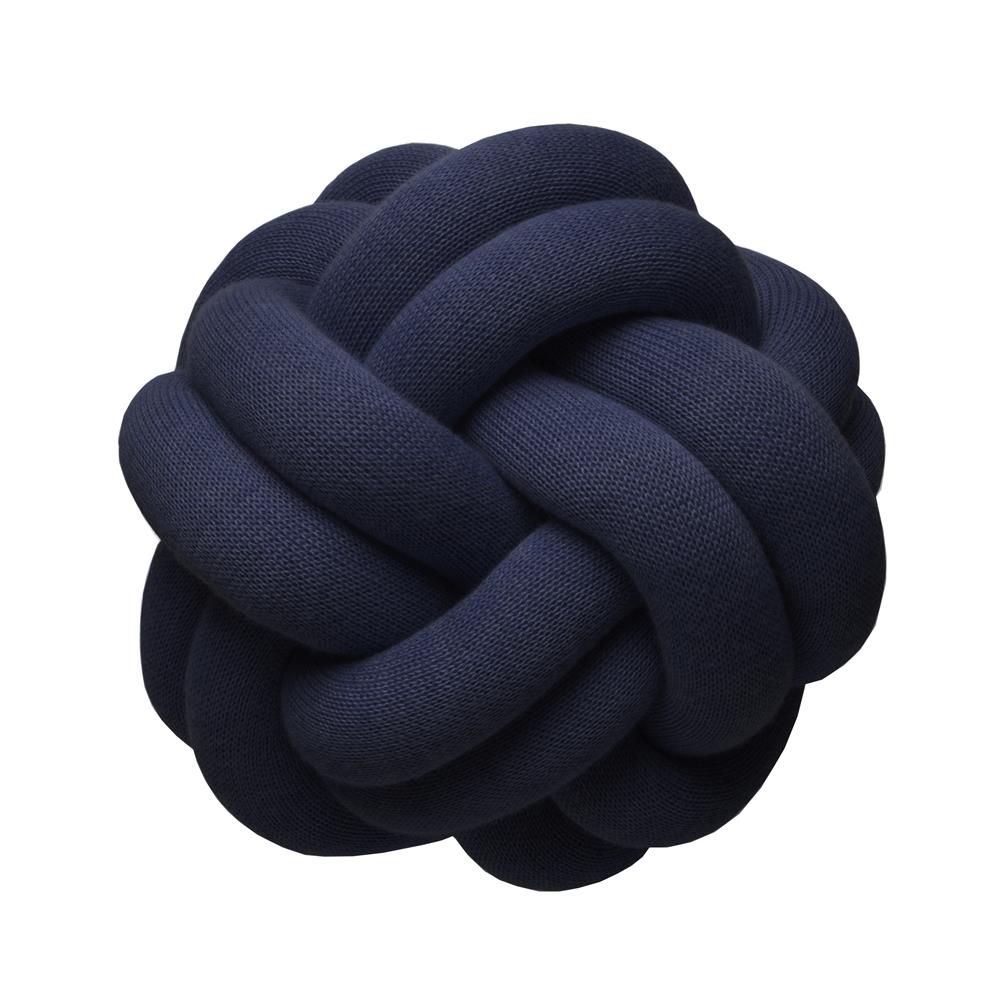 Design House Stockholm Knot cushion marine blue