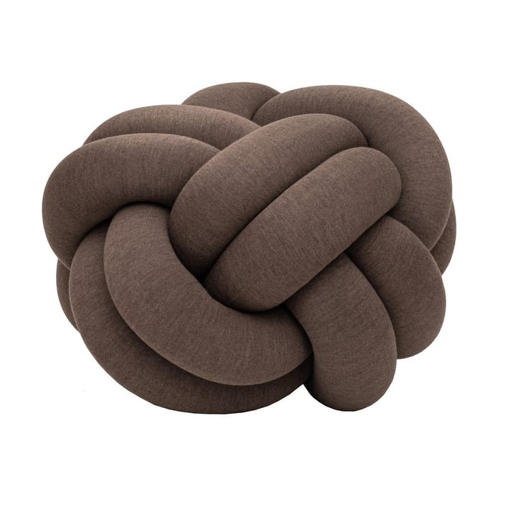 Knot cushion XL, Brown Design House Stockholm