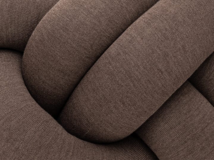 Knot cushion XL, Brown Design House Stockholm