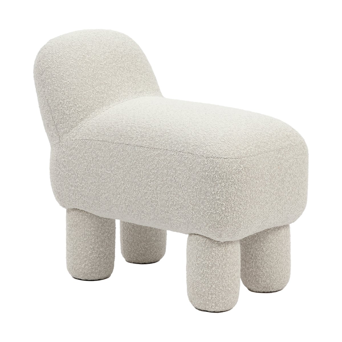 Design House Stockholm Lulu sit pouf 36x65 cm Cream