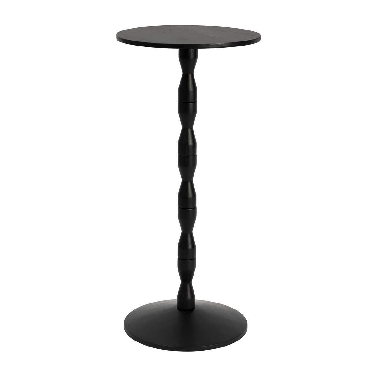 Design House Stockholm Pedestal table Ø31x67.5 cm Black