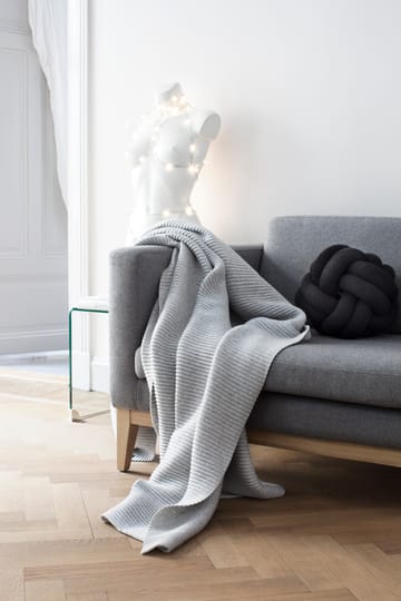 Pleece throw 140x170 cm - Light grey - Design House Stockholm