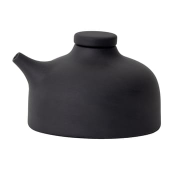 Sand soy sauce bottle 12 cl - Black clay - Design House Stockholm