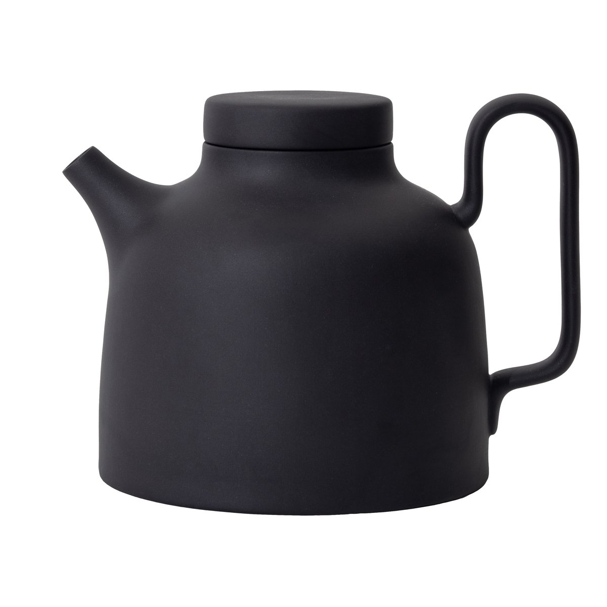 Design House Stockholm Sand teapot 65 cl Black clay