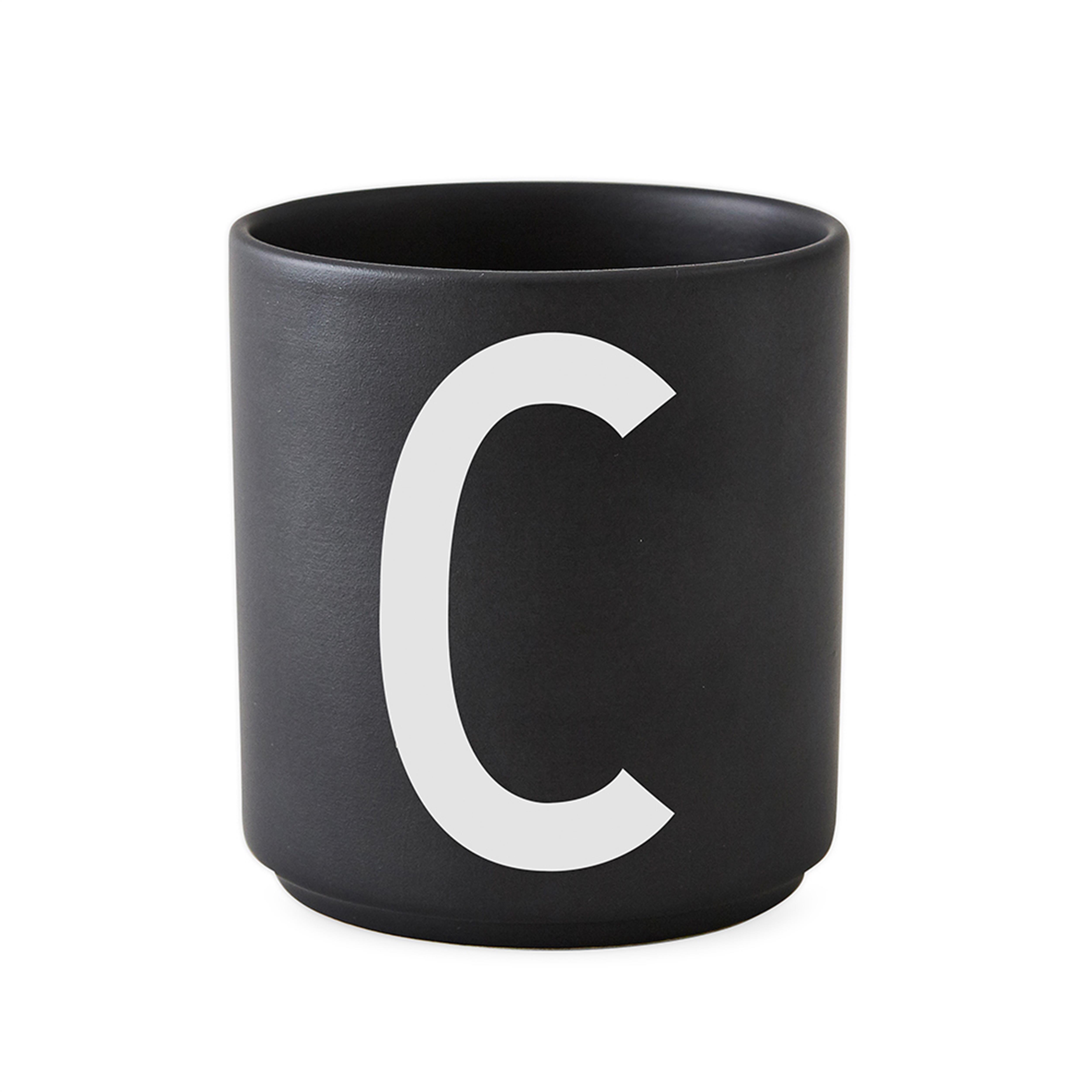 Design Letters cup black C