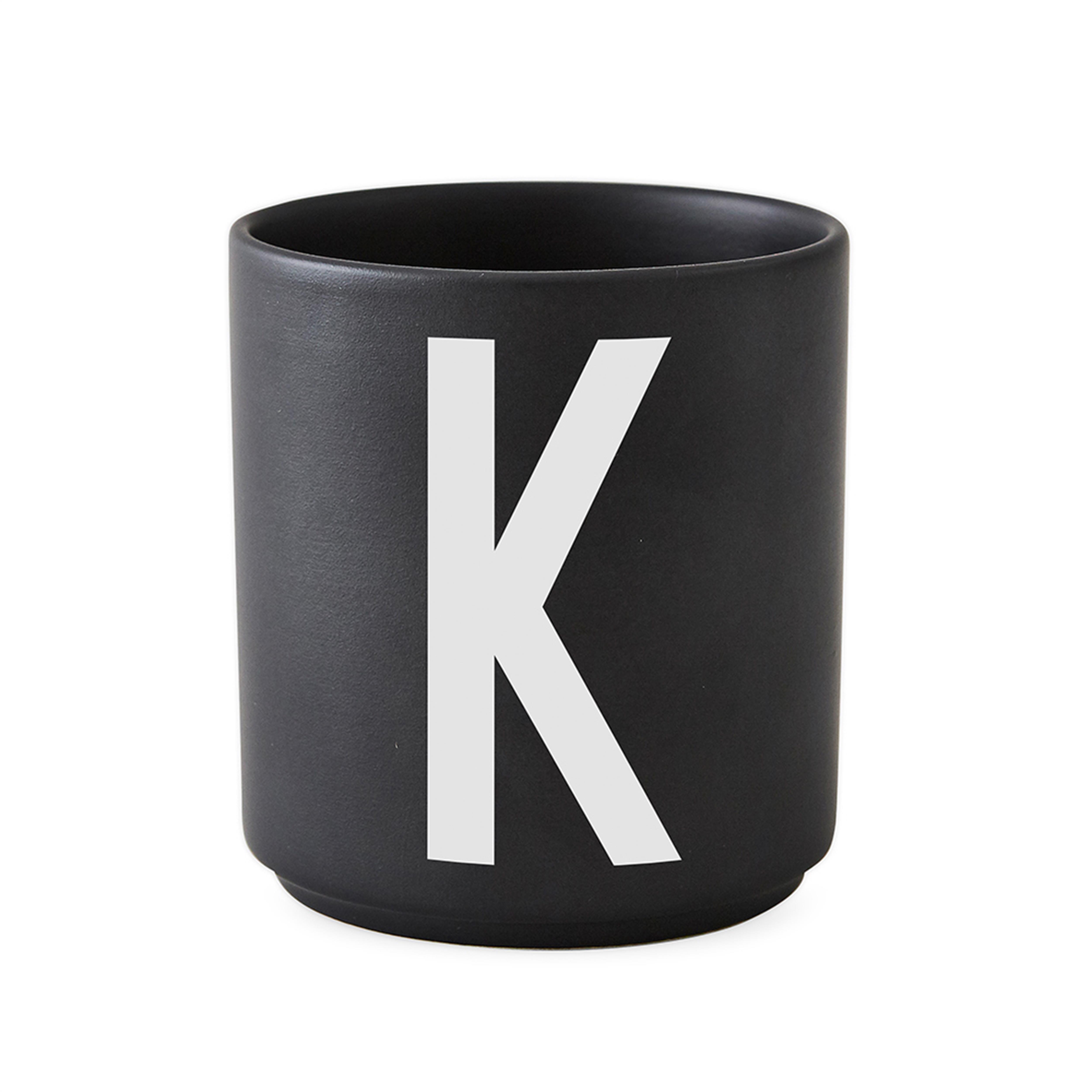 Design Letters cup black K