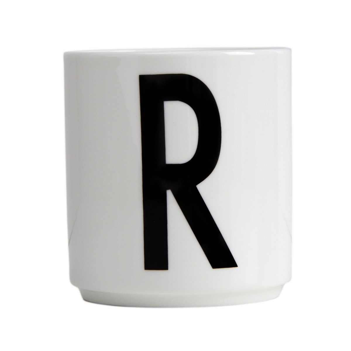 Design Letters Design Letters cup R | Scandinavian Design | Coffee cups | Black