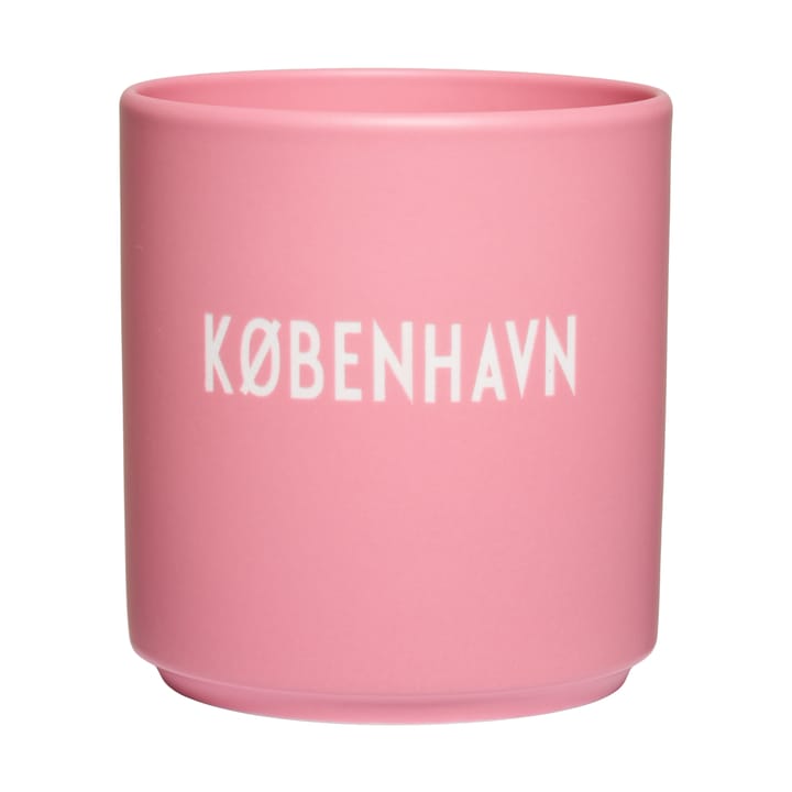 Design Letters favorite cup Danish Words 25 cl, København-pink Design Letters