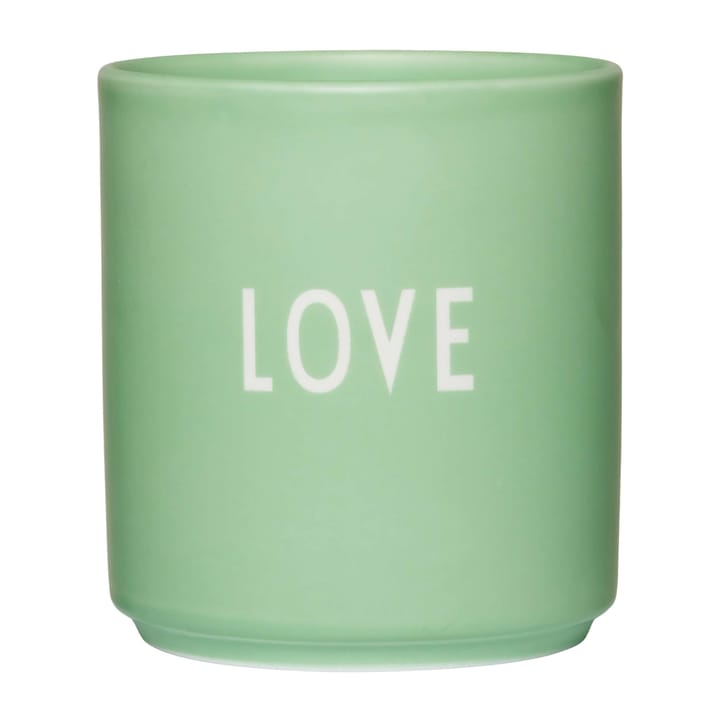 Design Letters favourite cup 25 cl, Love-green bliss Design Letters