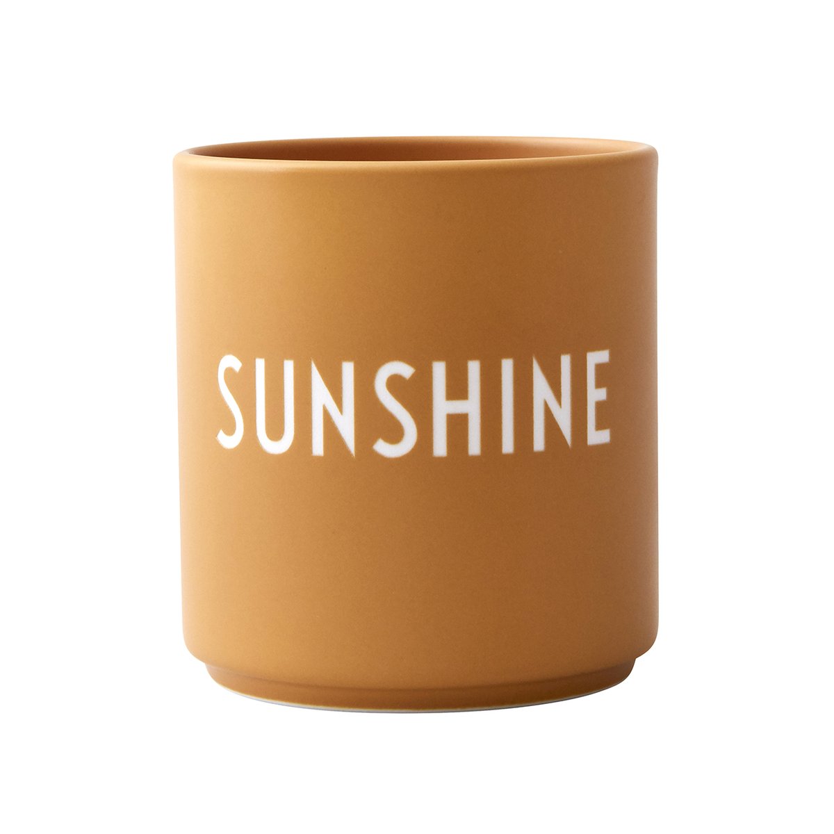 Design Letters Design Letters favourite cup 25 cl Sunshine (Yellow)