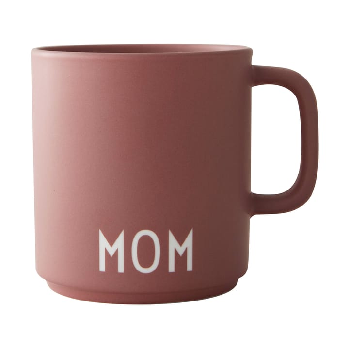 Design Letters favourite cup with handle 25 cl - Ash rose - Design Letters