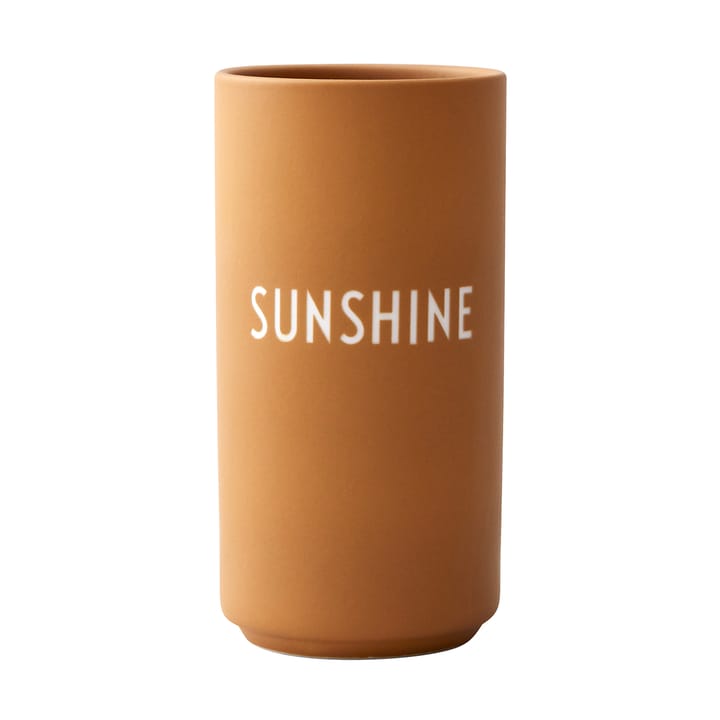 Design Letters favourite vase, sunshine Design Letters