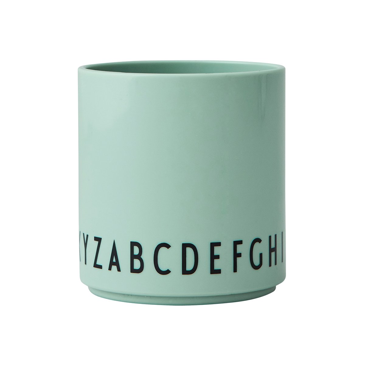 Design Letters Eat & Learn childrens cup Green | Scandinavian Design | Children's tableware | Green