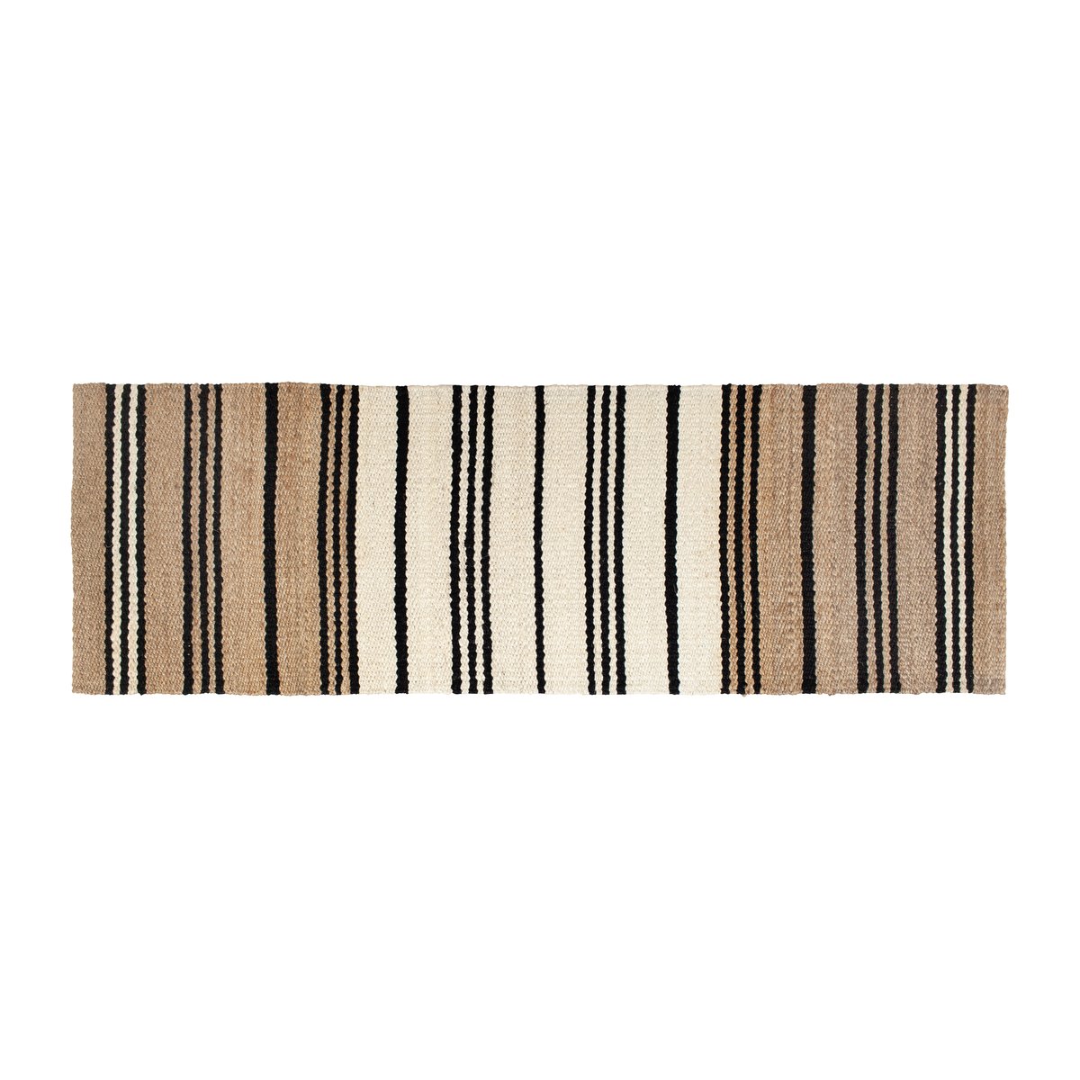 Dixie Elin jute rug striped 80x250 cm