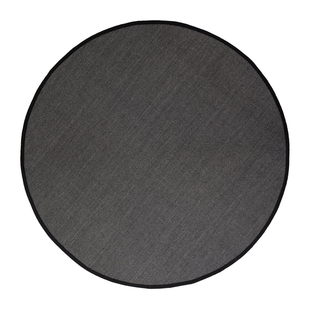 Dixie Jenny Sisal round rug Black Ø250 cm