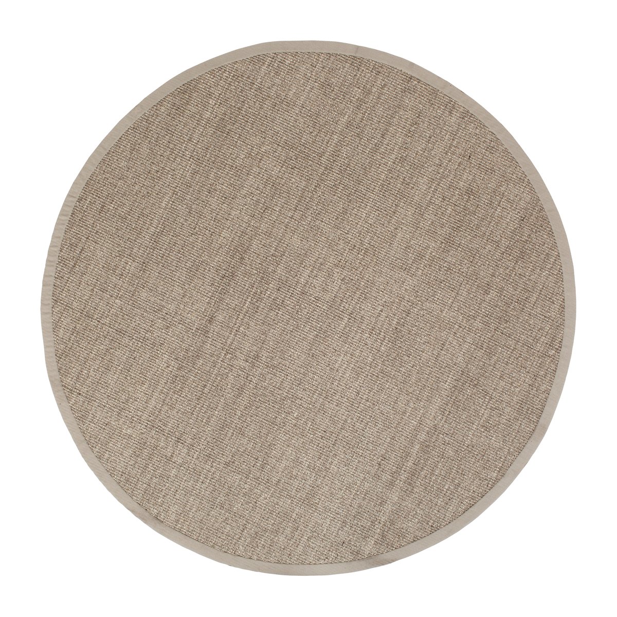 Dixie Jenny Sisal round rug Natural grey Ø250 cm