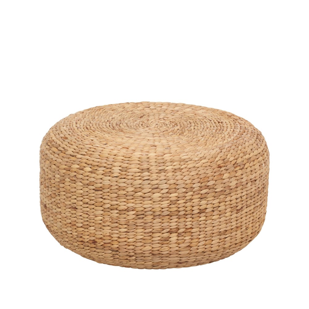 Dixie Lily pouf Ø59 cm Natural, water hyacinth, round