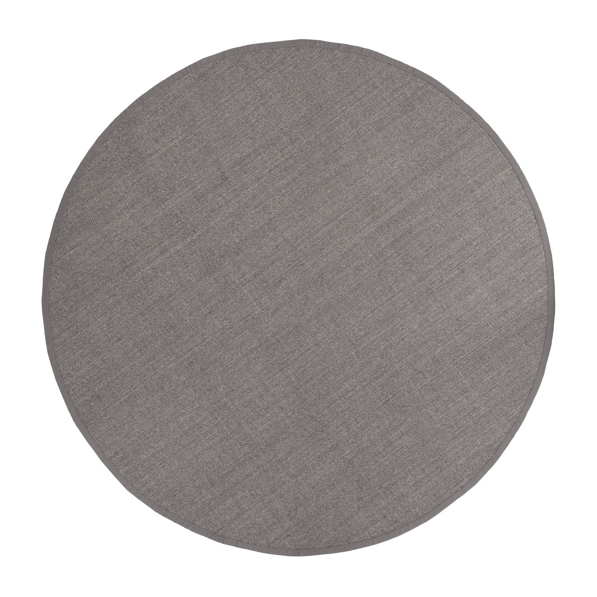 Dixie Sisal rug round grey Ø250 cm