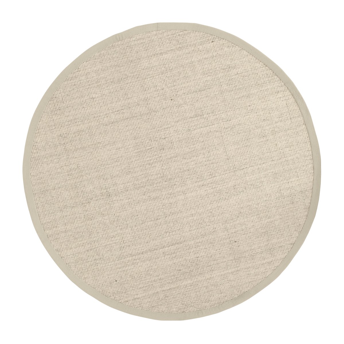 Dixie Sisal rug round marble Ø150 cm