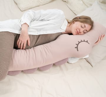 Croco body pillow 36x150 cm - Powder - Done by deer