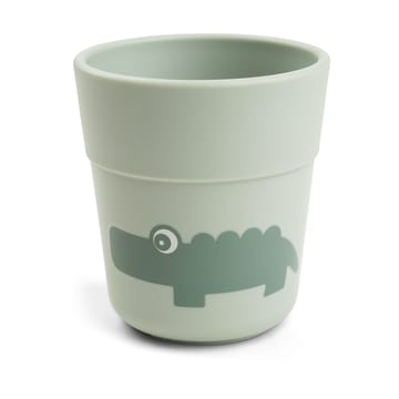 Croco Foodie Mini Mug 130 ml - Green - Done by deer