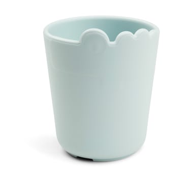 Croco kiddish mini mug 10 cl 2-pack - Blue - Done by deer