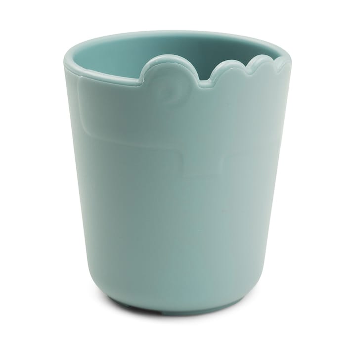 Croco kiddish mini mug 10 cl 2-pack, Blue Done by deer