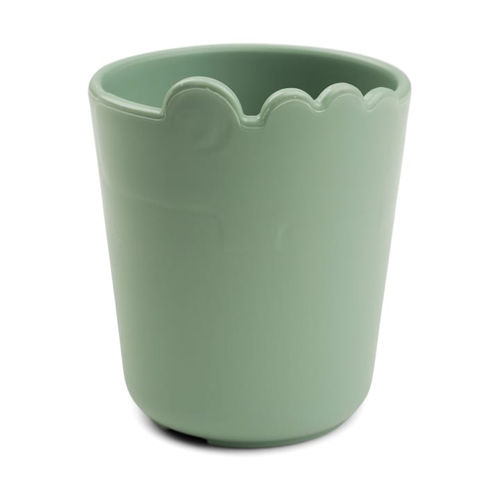 Croco kiddish mini mug 10 cl 2-pack, Green Done by deer