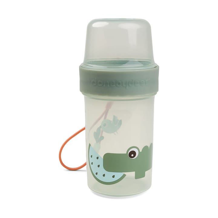 Croco To go 2-way cup L, Green Done by deer