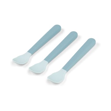 Easy-grip foodie spoon 3-pack - Blue - Done by deer