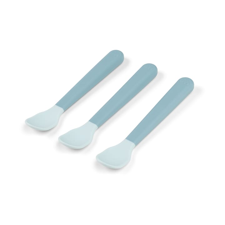 Easy-grip foodie spoon 3-pack, Blue Done by deer