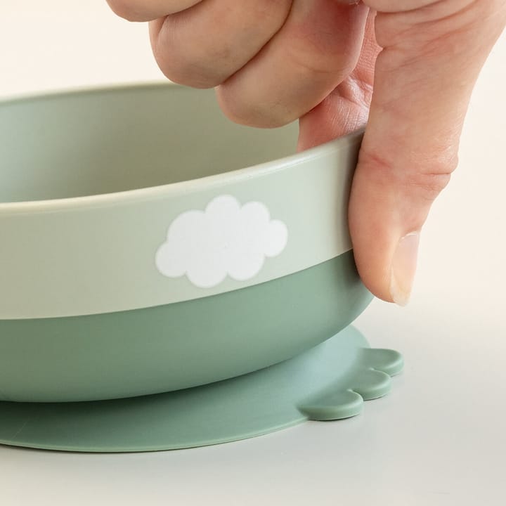 Happy Clouds foodie first meal set 3 pieces, Green Done by deer