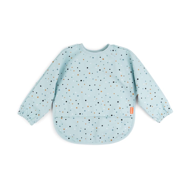 Happy Dots bib with sleeves - Blue - Done by deer