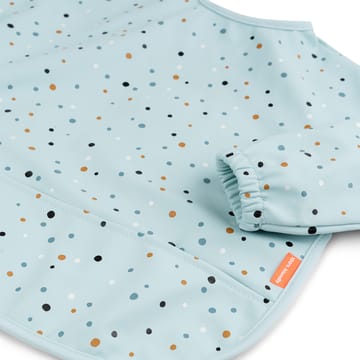 Happy Dots bib with sleeves - Blue - Done by deer