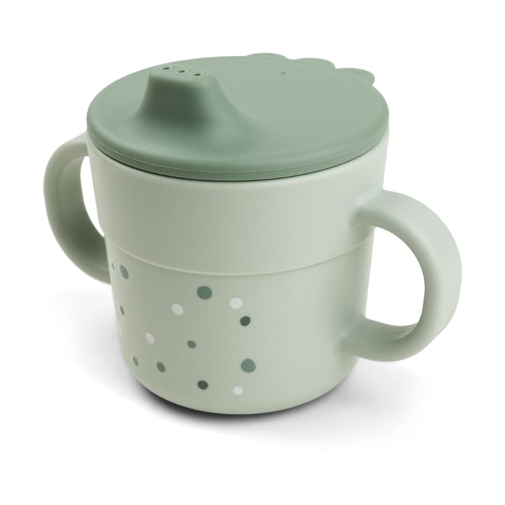 Happy Dots foodie sippy cup 21.5 cl, Green Done by deer