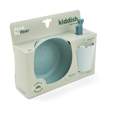 Kiddish first meal dinnerware set 3 parts - Blue - Done by deer