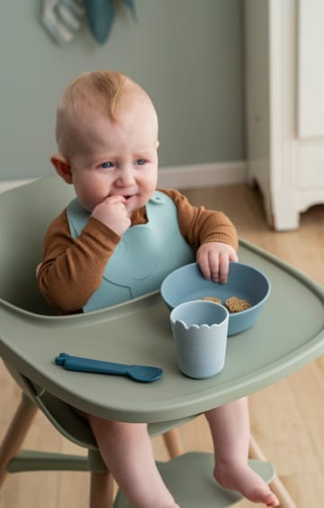 Kiddish first meal dinnerware set 3 parts - Blue - Done by deer