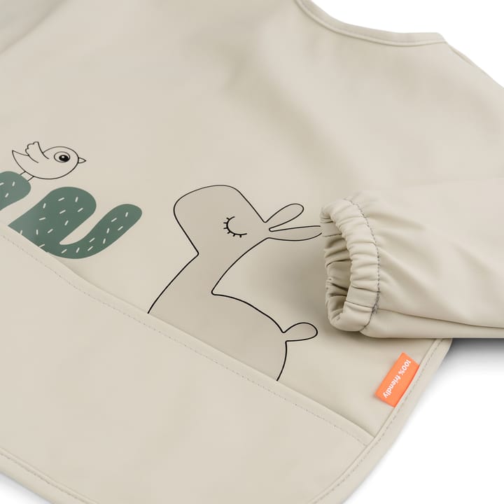 Lalee bib with sleeves, Sand Done by deer