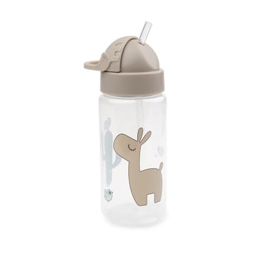 Lalee bottle with straw - Sand - Done by deer